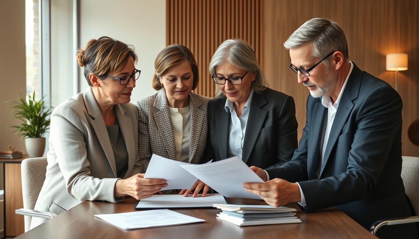 Team delivering senior legal support